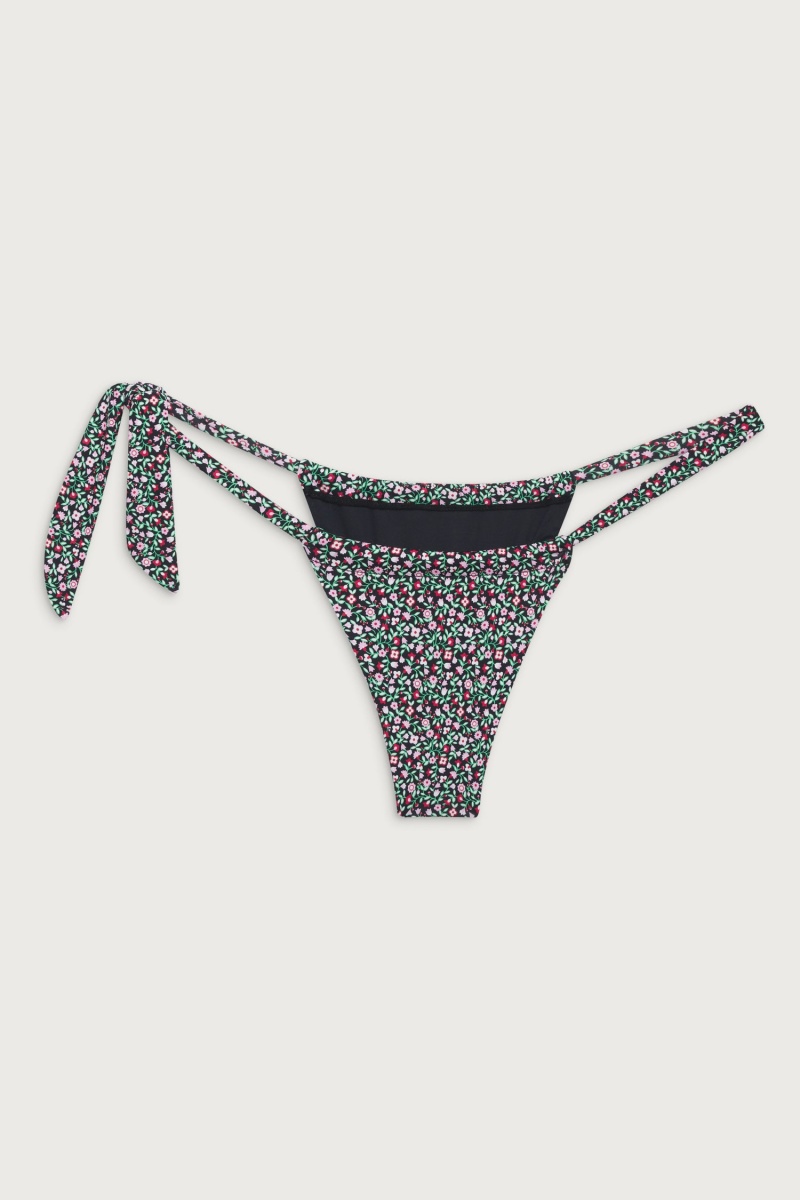 Summer Nights Frankies Bikinis Kealy Tie Side Cheeky Bikini Bottom | 74091-FJXC