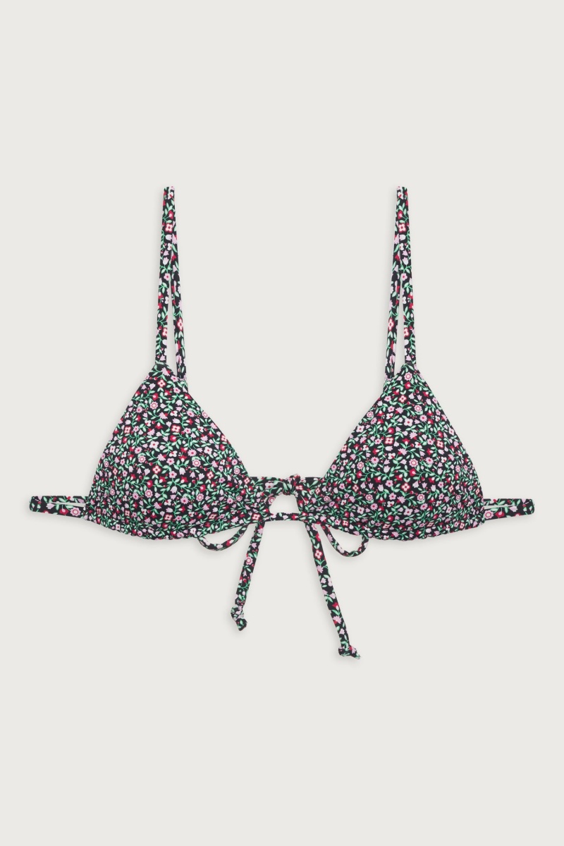 Summer Nights Frankies Bikinis Lumia Triangle Bralette Bikini Top | 72143-NERJ